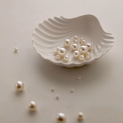 Ceramic Seashell Tray