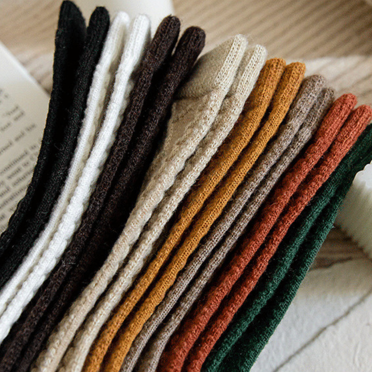 KOTO Wool-Blend Socks (brown)