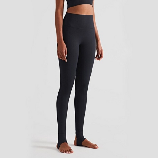 COMFLEX Naked-Feel Stirrup Leggings (black)